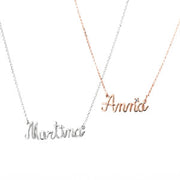 Marcello Pane collana donna con nome CLIT-002