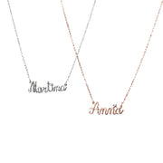 Marcello Pane Collana con nome -