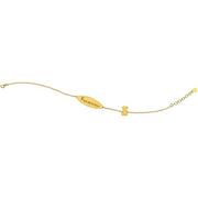 bracciale Con Targa bambino Oro 9kt gioiello Nanan Codice: NGLD0004
