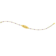 bracciale Con Targa bambino Oro 9kt gioiello Nanan Codice: NGLD0002