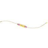 bracciale Con Targa bambino Oro 9kt gioiello Nanan Codice: NGLD0022