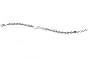 Nanan bracciale Con Targa bambino Argento 925 gioiello  Codice: NAN011