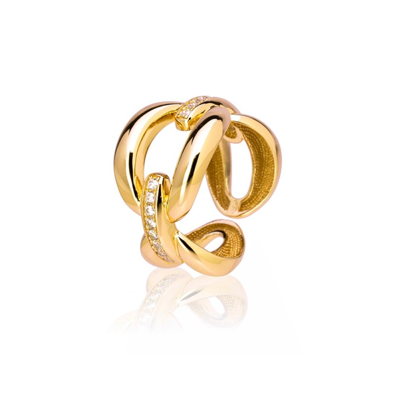 Noveottouno Anello Link Ring