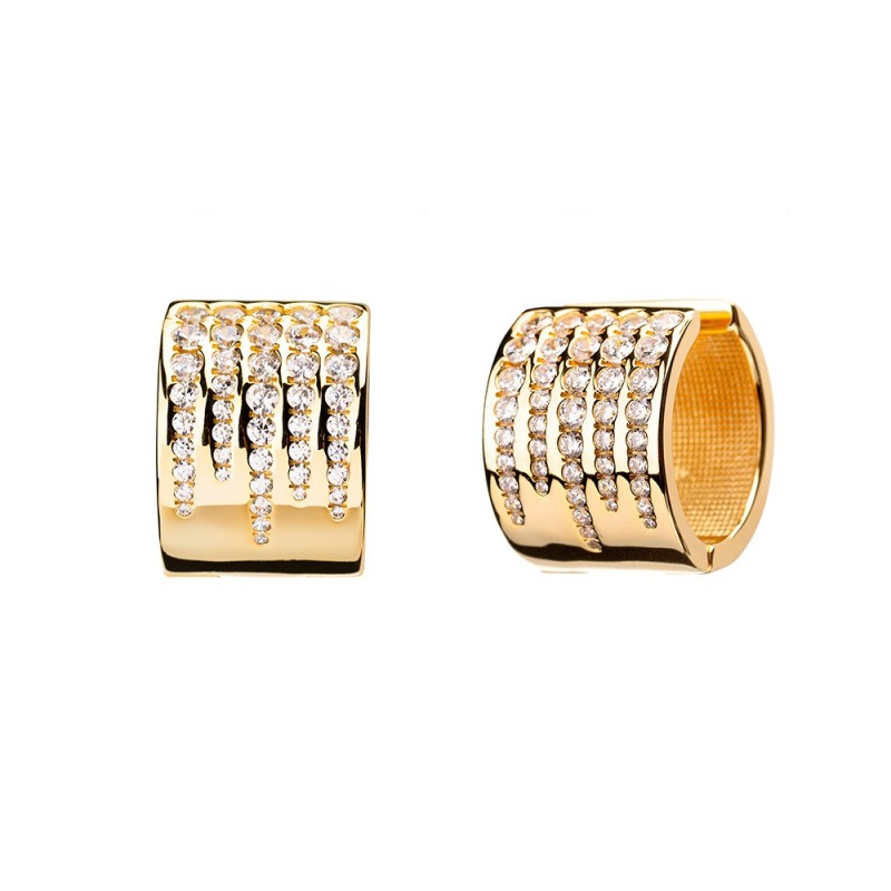 Noveottouno Orecchini Luxury Buckle