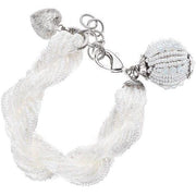 Ottaviani Bijoux Bracciale Torchon colore bianco da Donna total white ref. 470557