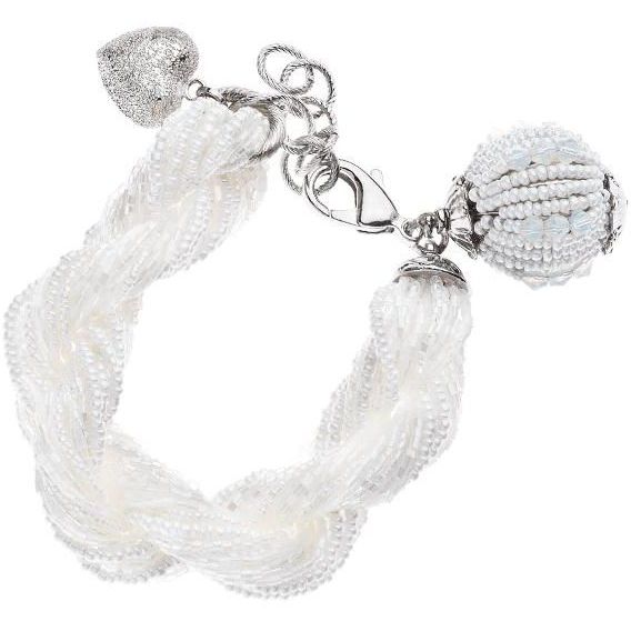 Ottaviani Bijoux Bracciale Torchon colore bianco da Donna total white ref. 470557