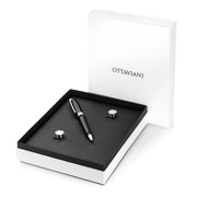 Ottaviani Set copribottoni e penna biro