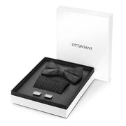 Set Gemelli, pochette e papillon Ottaviani Uomo