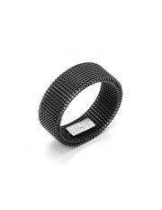 4US Cesare Paciotti anello in acciaio uomo gioielli