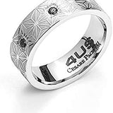 anello in acciaio uomo gioielli 4US Cesare Paciotti Star Points