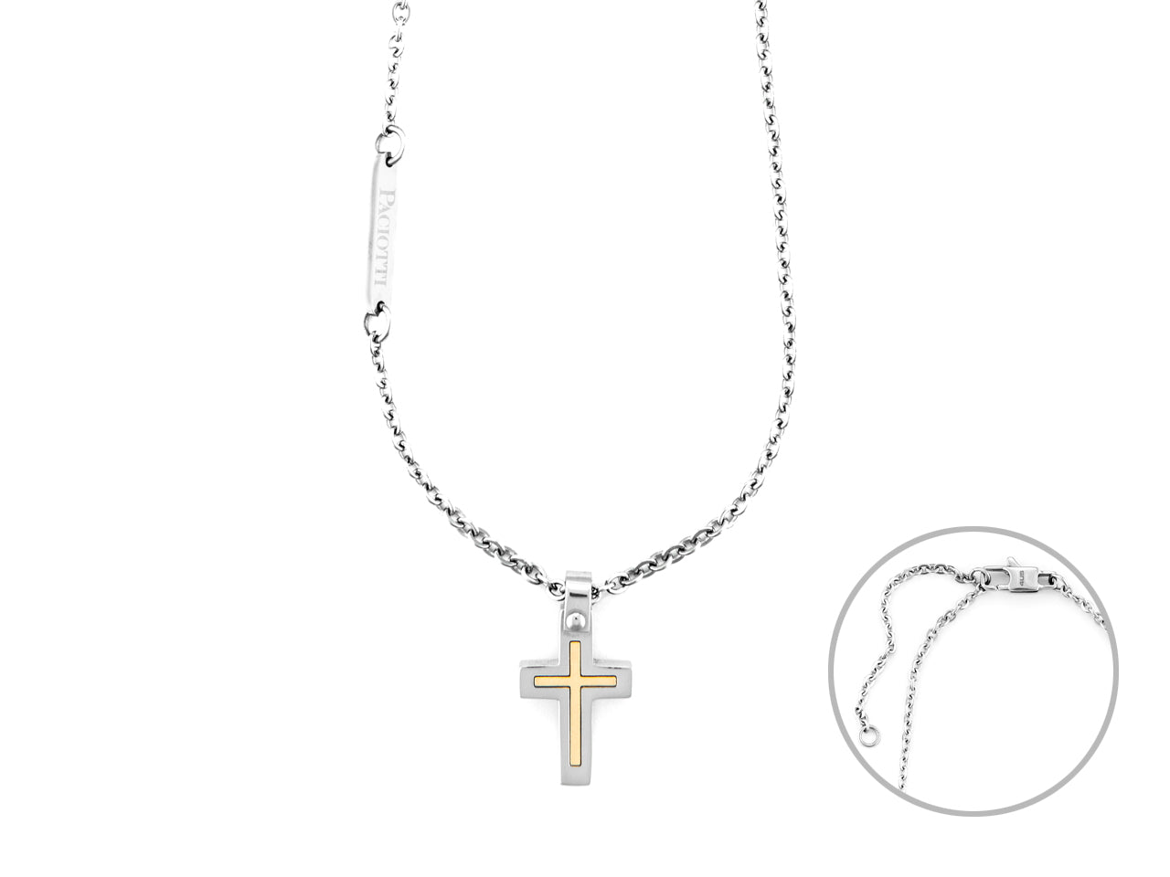 Collana Uomo in acciao 4US Cesare Paciotti – 4UCL6923