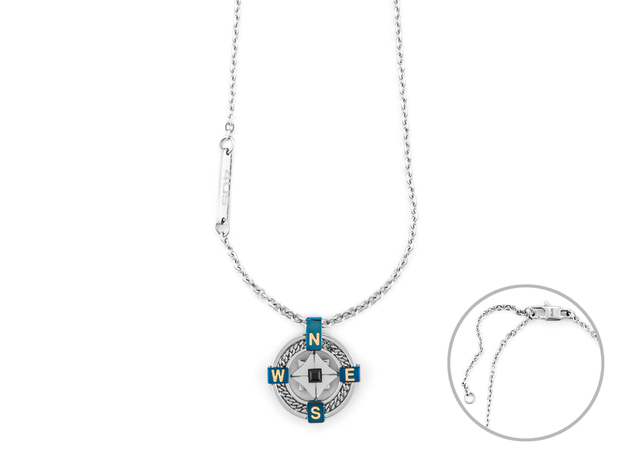 Collana Uomo in acciaio 4US Cesare Paciotti – 4UCL6927