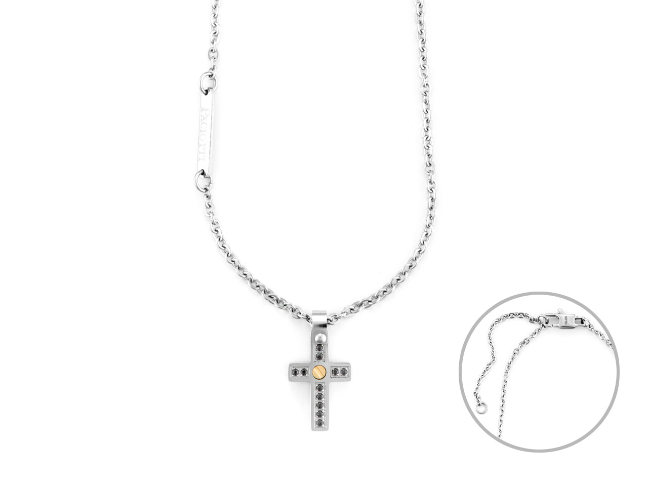 Collana Uomo in acciaio 4US Cesare Paciotti – 4UCL6920