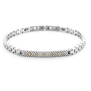 4US Cesare Paciotti Bracciale Uomo in acciaio – 4UBR6937