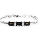 Bracciale Uomo in accioaio 4US Cesare Paciotti – 4UBR6942