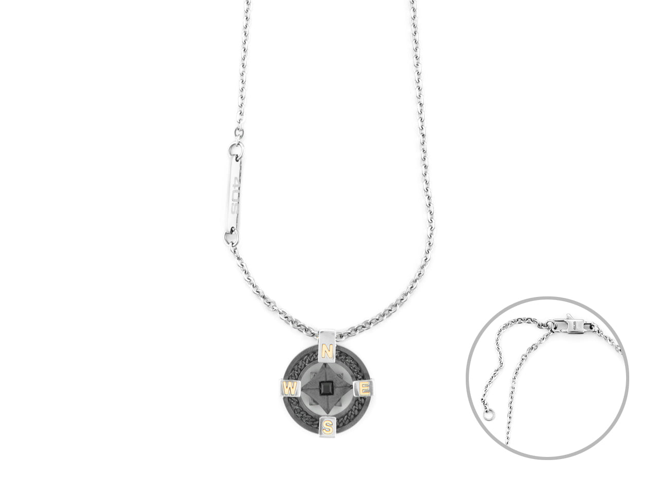 Collana Uomo in acciaio 4US Cesare Paciotti – 4UCL6929