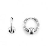 Orecchini in acciaio 4US Cesare Paciotti cerchio unisex 4UOR6398