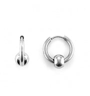 Orecchini in acciaio 4US Cesare Paciotti cerchio unisex 4UOR6398