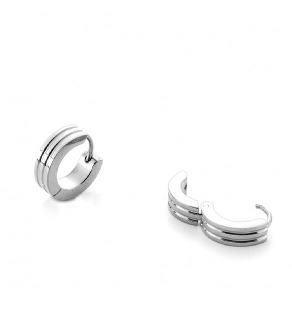 Orecchini in acciaio 4US Cesare Paciotti gioiello unisex 4UOR6252