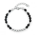 Bracciale 4US Cesare Paciotti onice uomo 4UBR6749