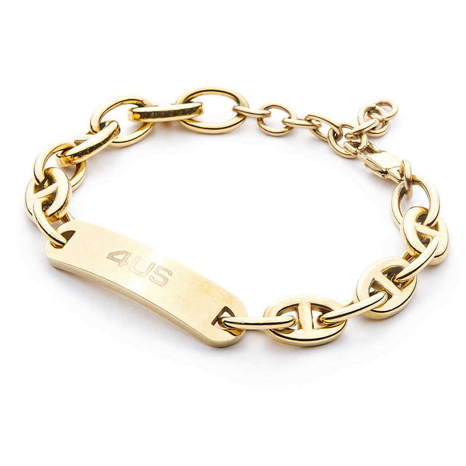 Bracciale in acciaio Uomo 4US Cesare Paciotti Catena - 4UBR4499