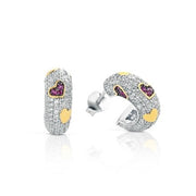 orecchini a cerchio donna Giannotti Microlighting