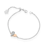 Bracciale Donna Roberto Giannotti Argento 925 Cuore Zirconi