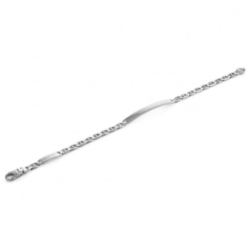 Bracciale Unoaerre uomo 5698 maglia marinara con piastrina