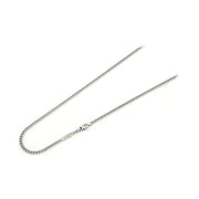 Collana Unoaerre uomo 5987 argento lucido maglia groumette piccola