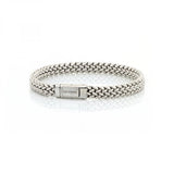 Bracciale Unoaerre uomo 5752 argento a chicco di riso