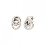 Orecchini in argento bianco