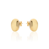 Orecchini in argento dorato medi Boule