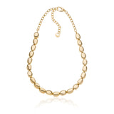 Unoaerre Collana in argento dorato Boule