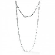 Unoaerre Collana in bronzo argentato