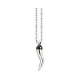 Collana uomo corno Zancan Argento 925 ESC137