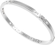 bracciale uomo gioielli Zancan Hi Teck Codice: EHB084