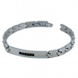 Bracciale ZANCAN Uomo in acciaio e pvd rosato EHB404