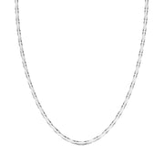 Collana catena Zancan ESC091 argento lucido 50cm